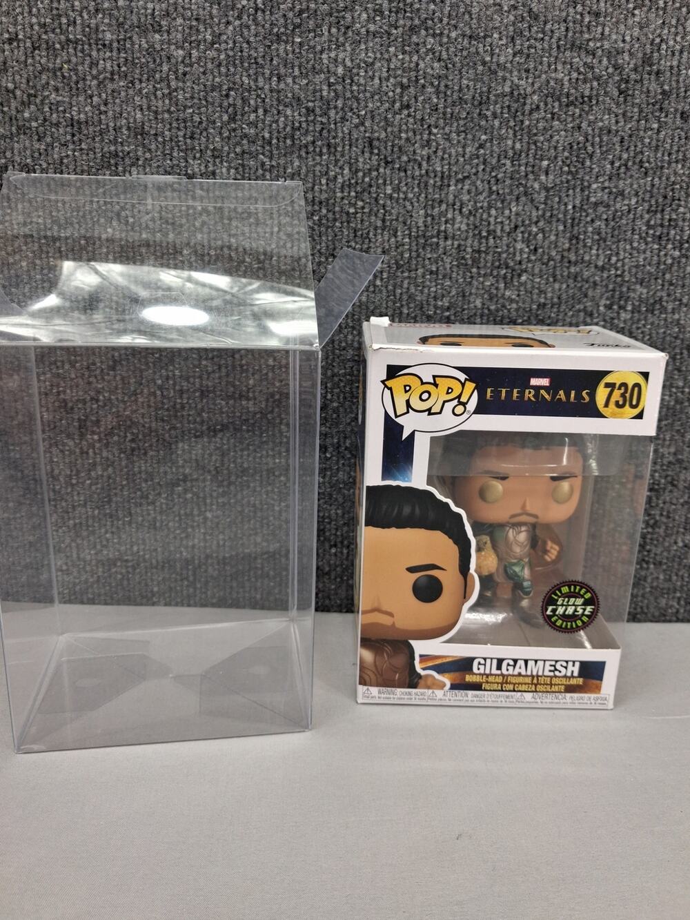 Funko Pop Gilgamesh 730 Marvel Eternals Limited Glow Chase